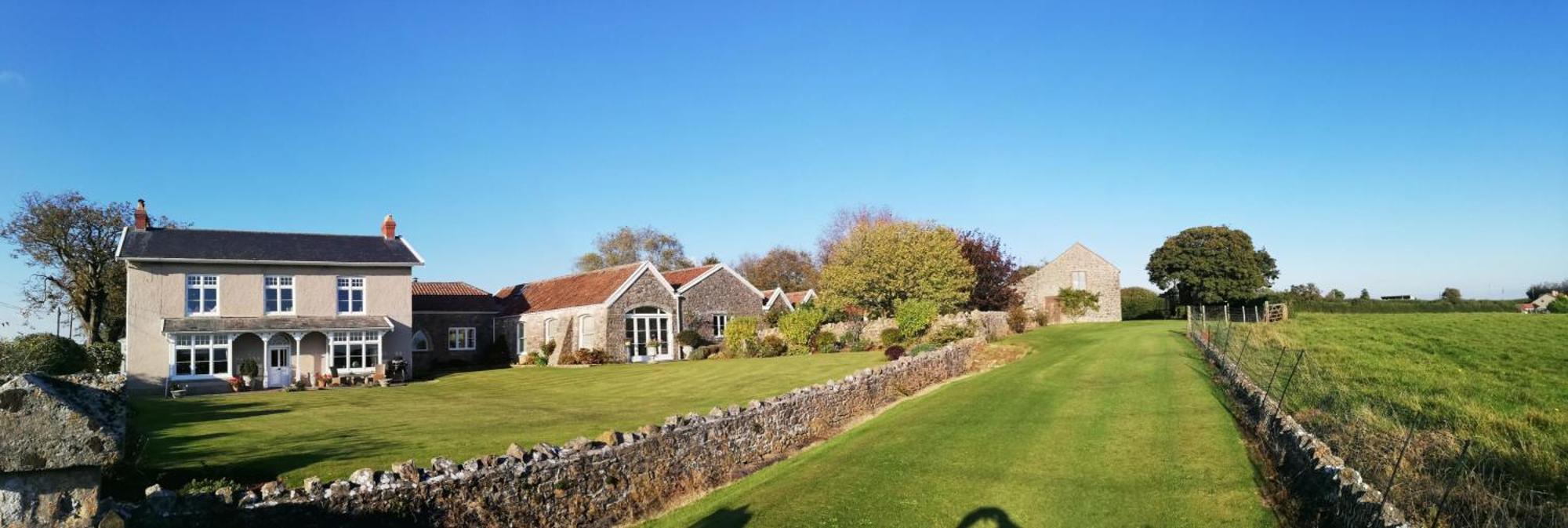 Rusling House Bed and Breakfast Butcombe Buitenkant foto